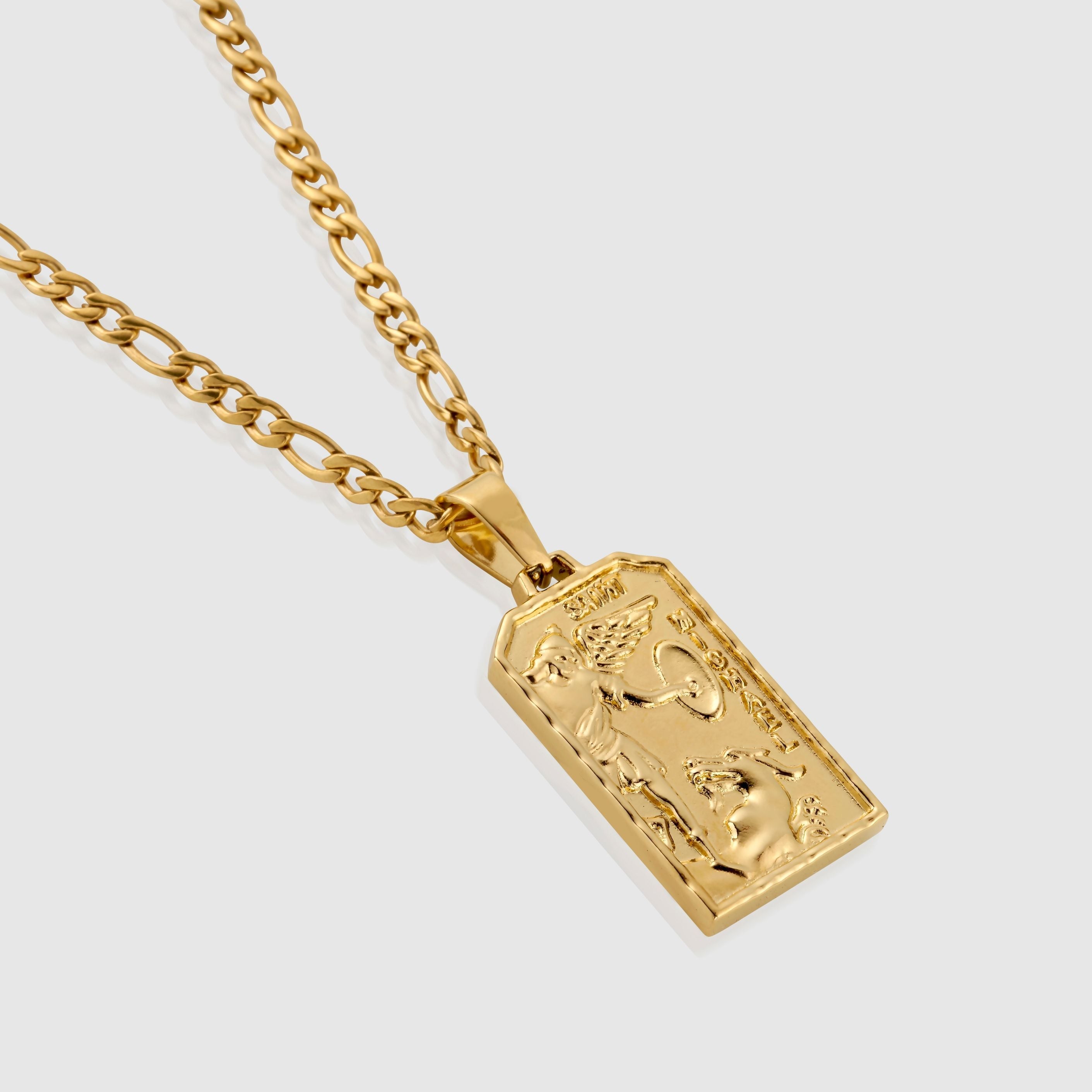 St michael clearance gold chain