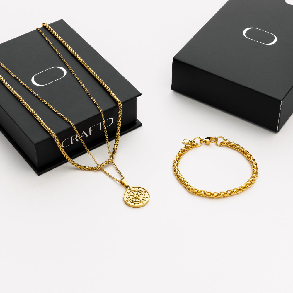 CRAFTDLondon クラフトロンドン 3点セット COMPASS GIFT SET Compass Gift Set (Gold)