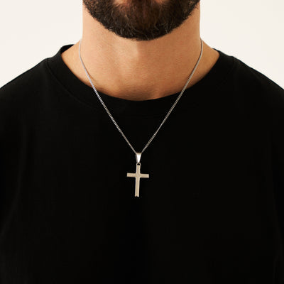 Latin Cross Pendant (Silver)