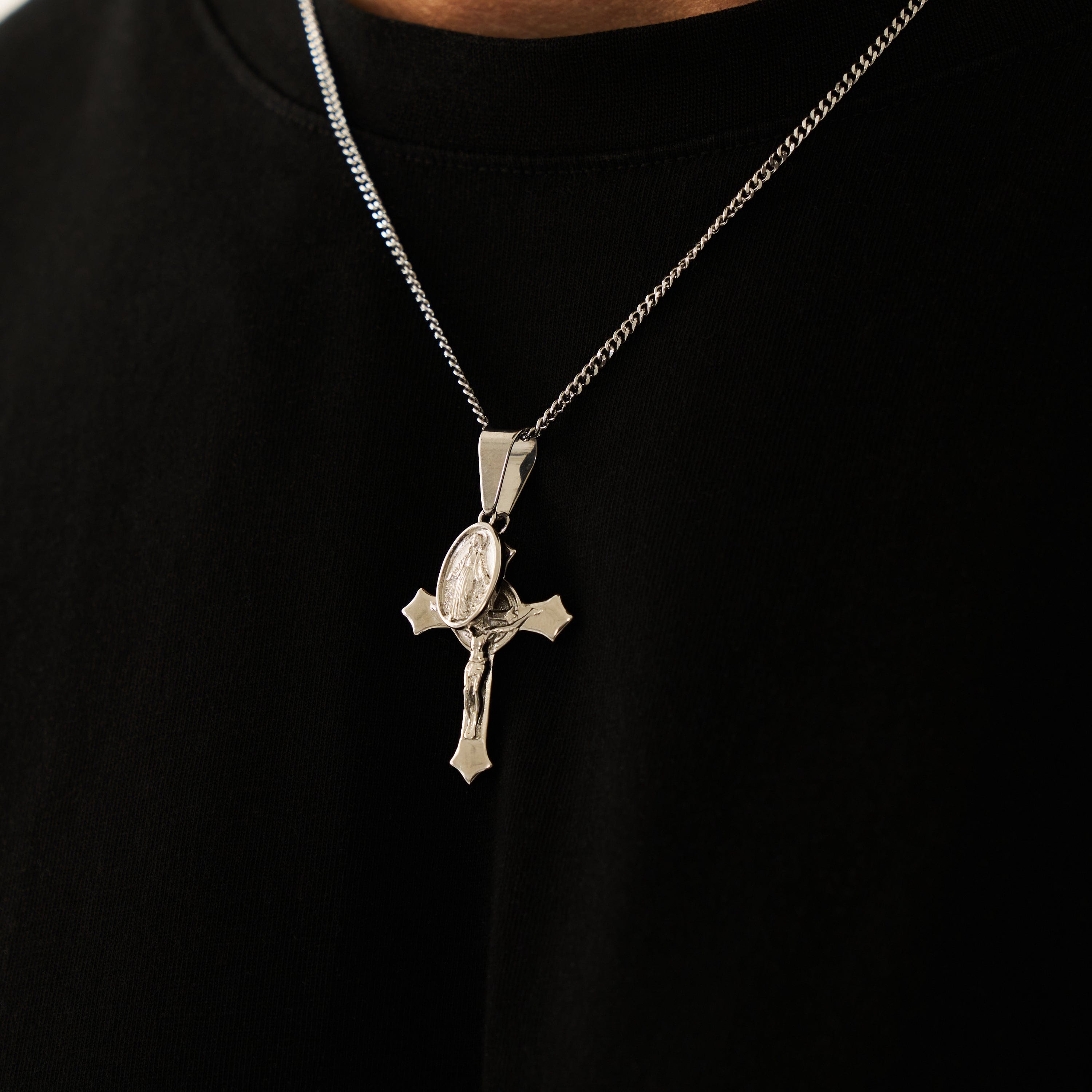 CRAFTD London ネックレス JESUS ＆ MARY SILVER ペンダント CRAFTD London ネックレス JESUS ＆ MARY SILVER ペンダント