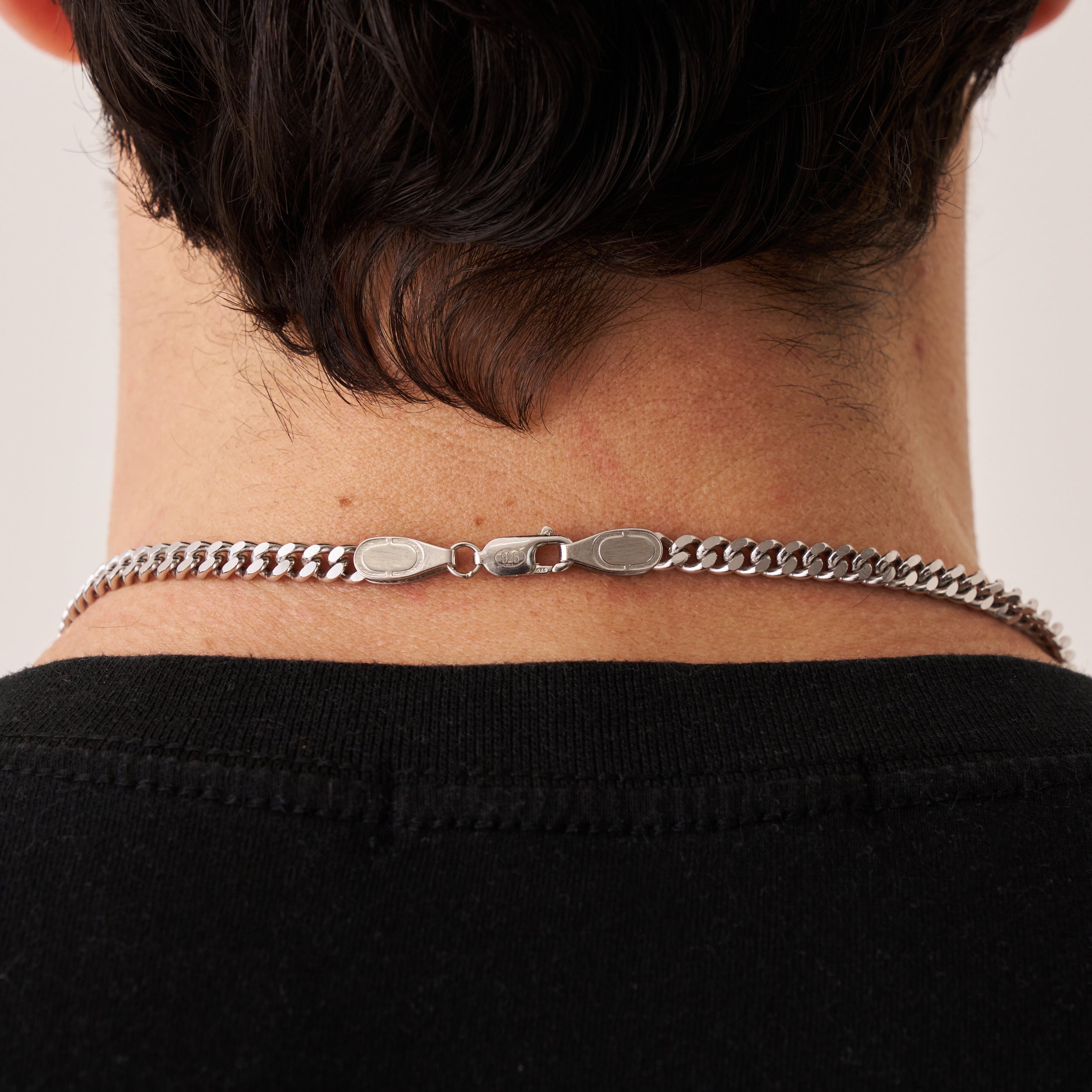 Sterling Silver Cuban Link 6mm Men's Chain