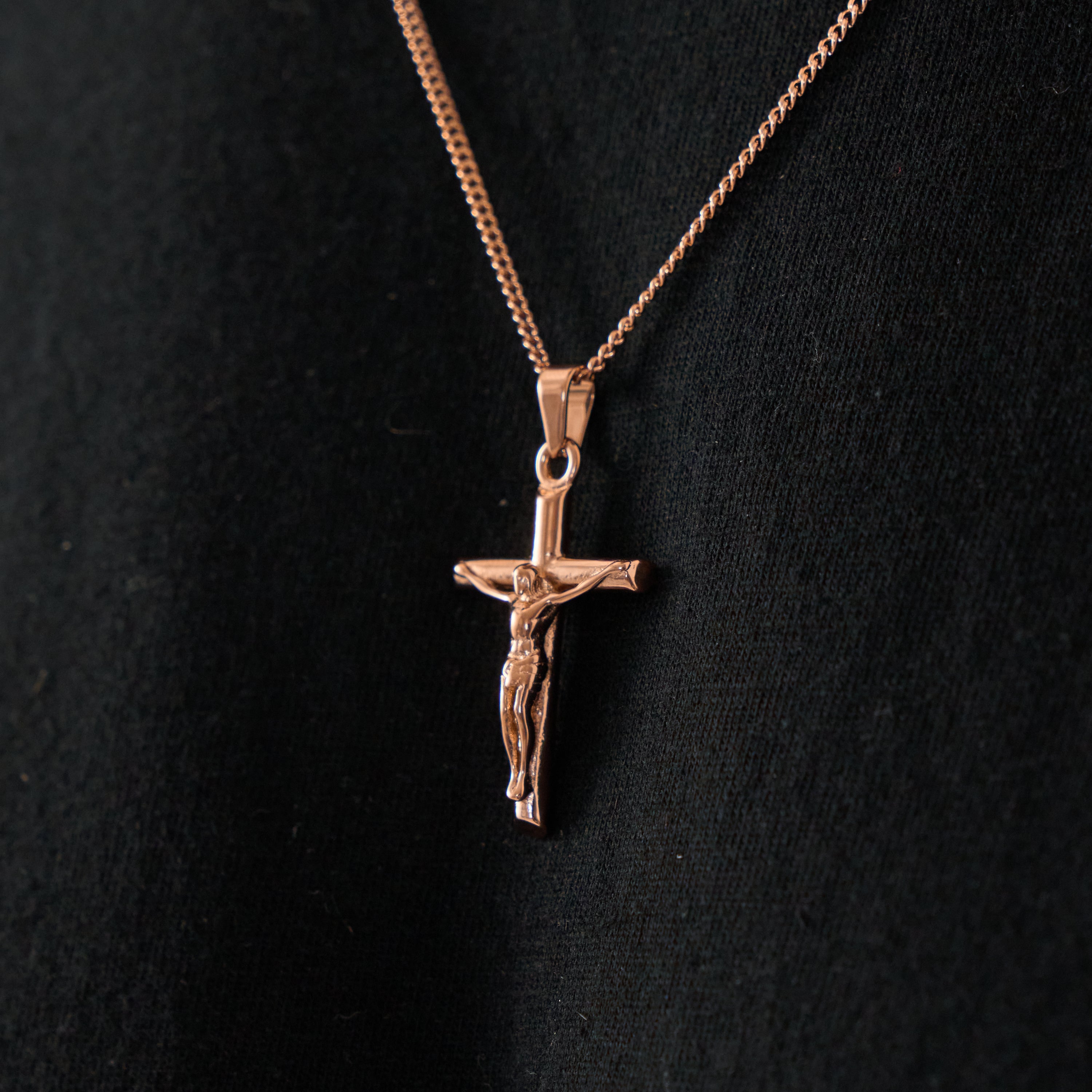 Crucifix (Or Rose)