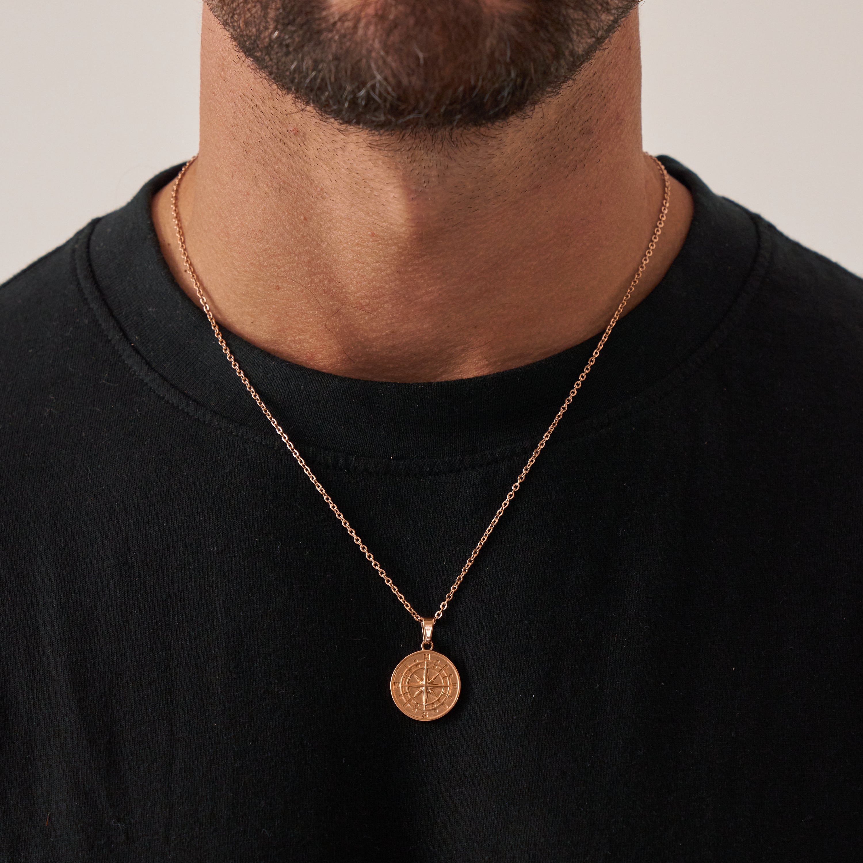 送料関税込【CRAFTD London】Compass Pendant Rose Gold☆国内発 Compass Pendant (Rose Gold)