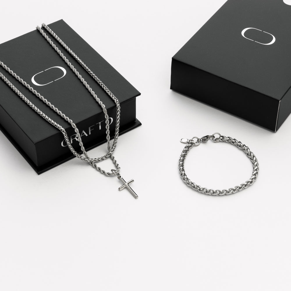 CRAFTD London★クロスギフトセット Cross Gift Set (Silver)