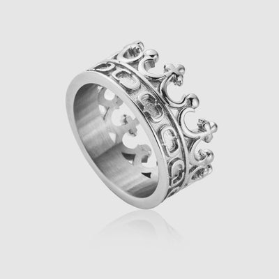 Bague Couronne (Argent) 