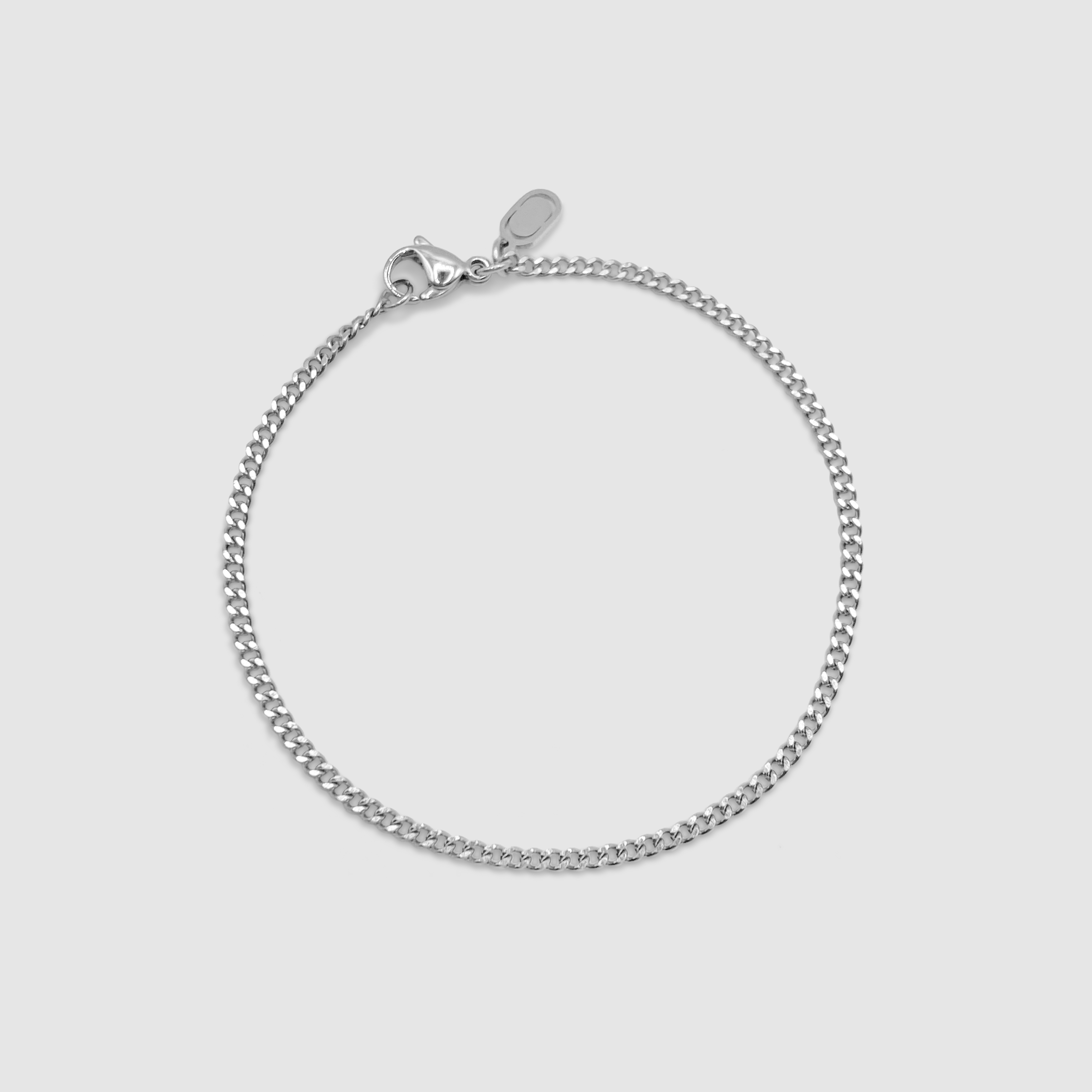 Connell armband (silver) 2mm