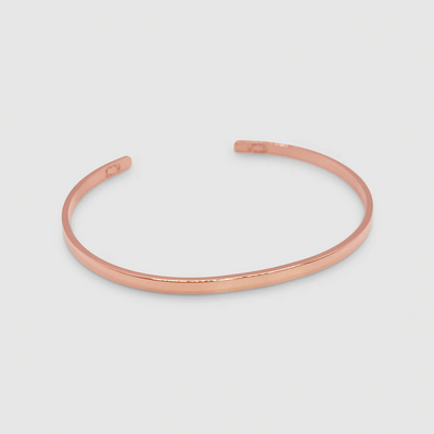 Manchette Classique 3mm (Or Rose)