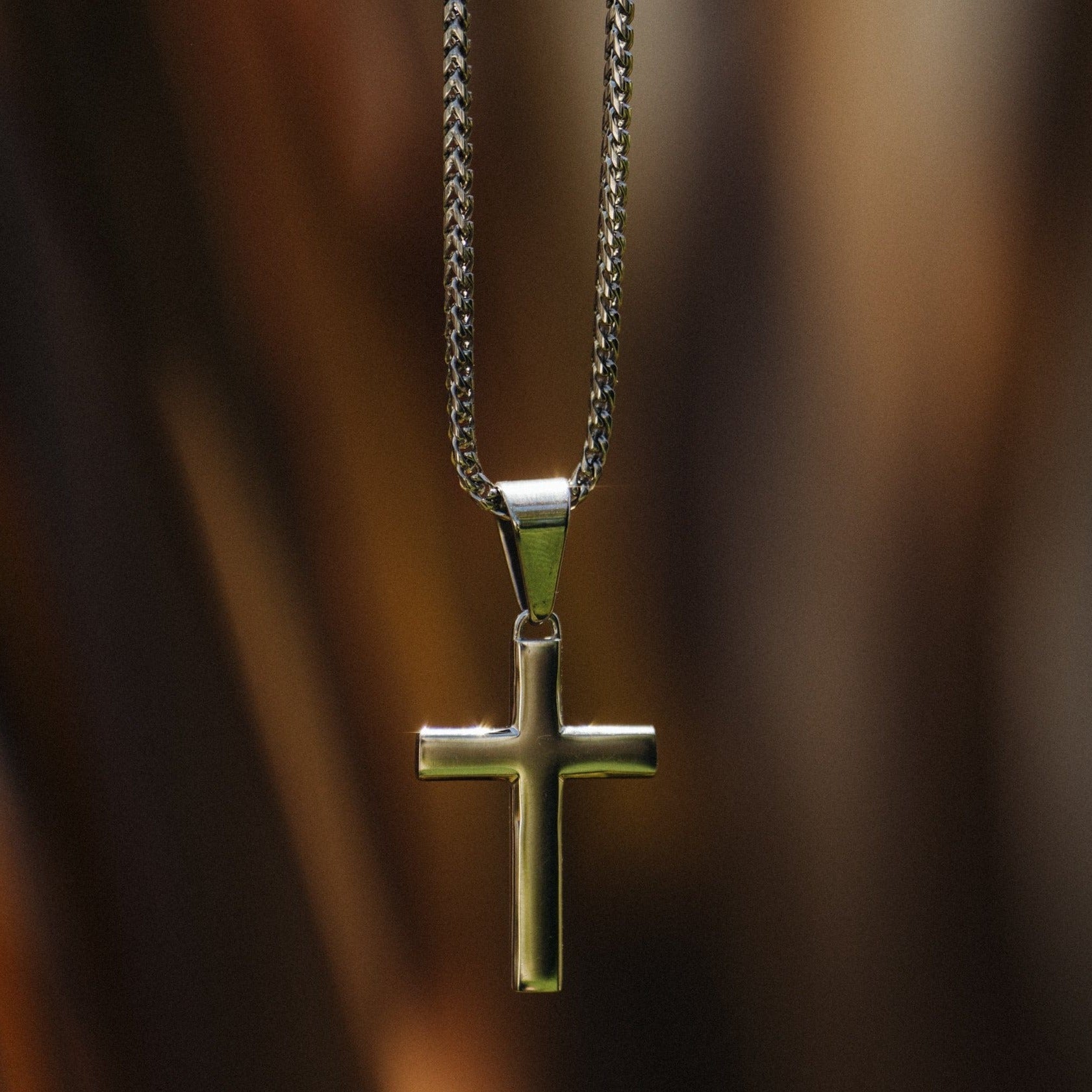 Latin Cross Pendant (Silver)