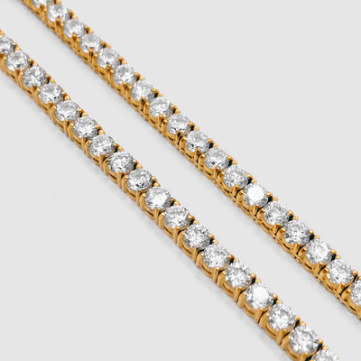 Tennis Chain (Gold) 3mm