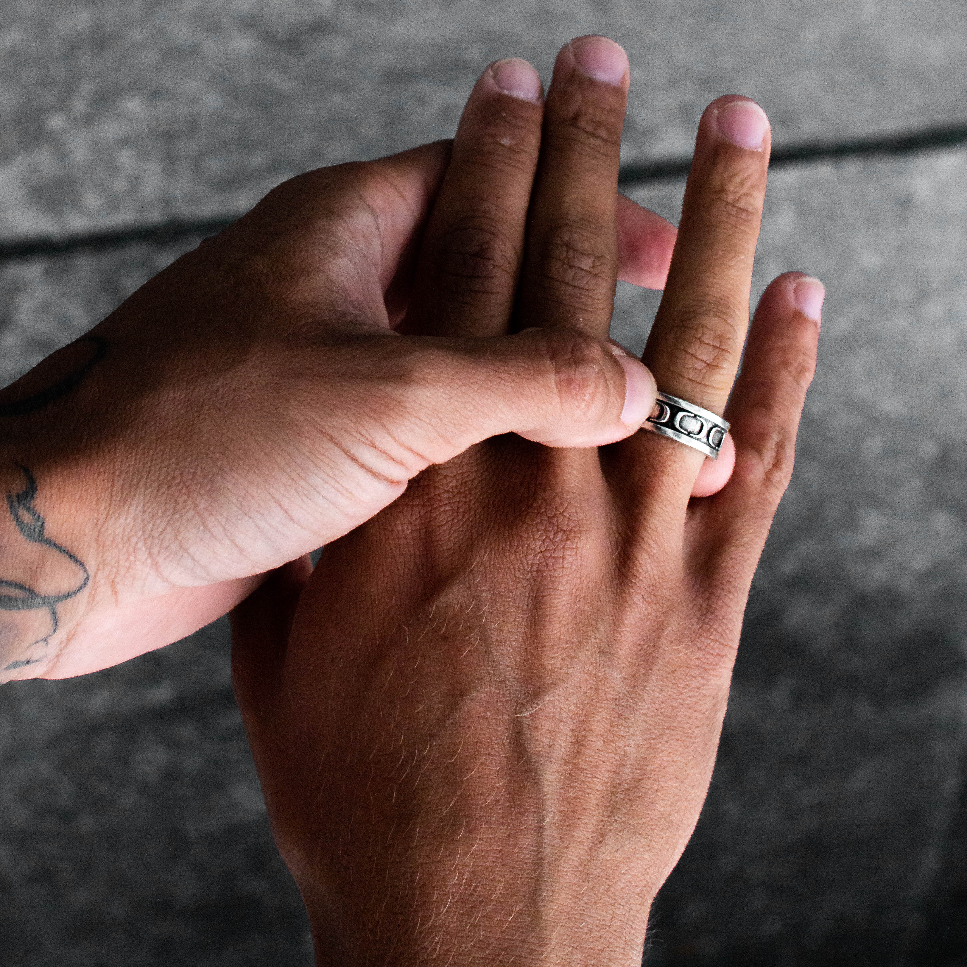 CRAFTD Silver Band Ring | CRAFTD UK