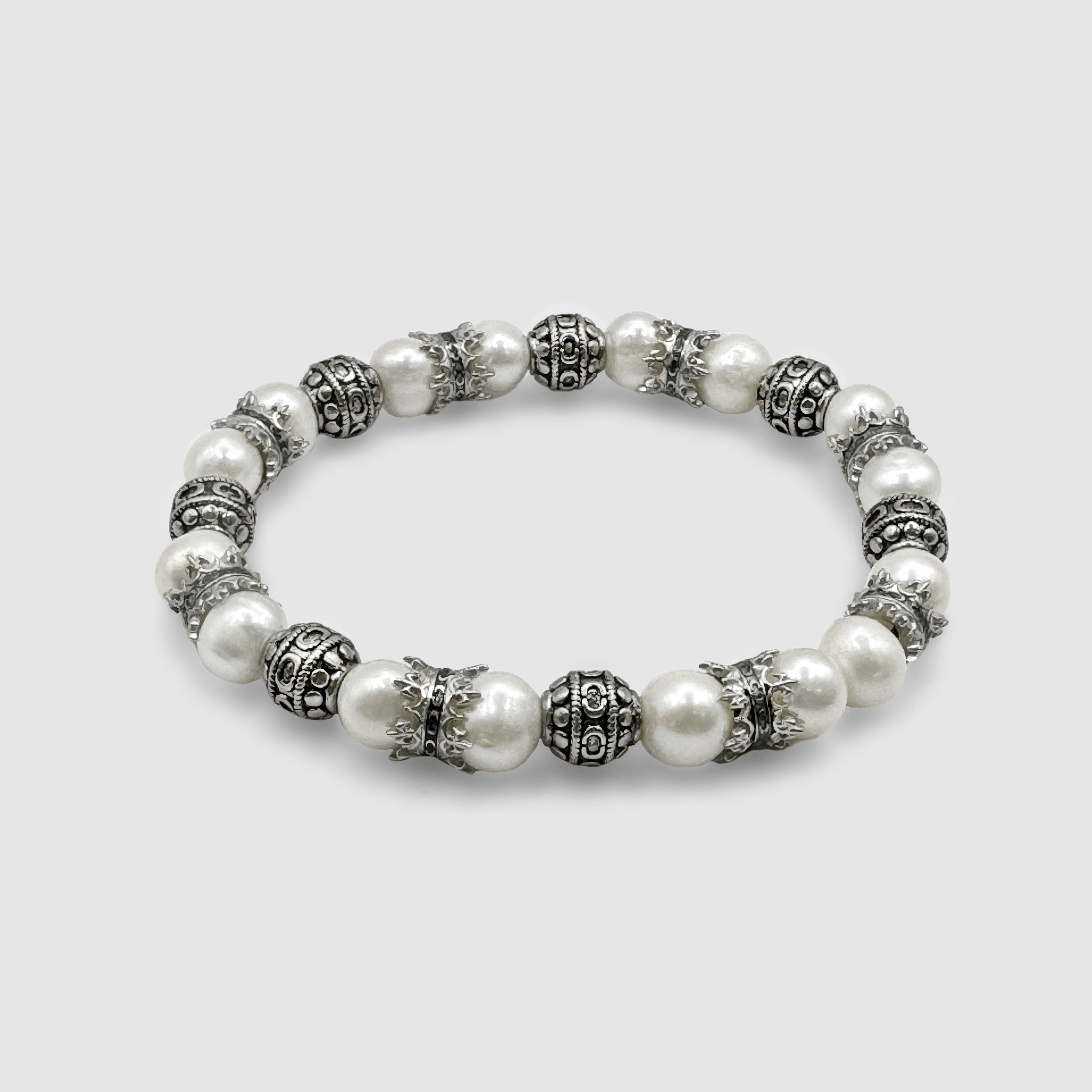 Bracciale con perle dei gioielli della corona (argento)