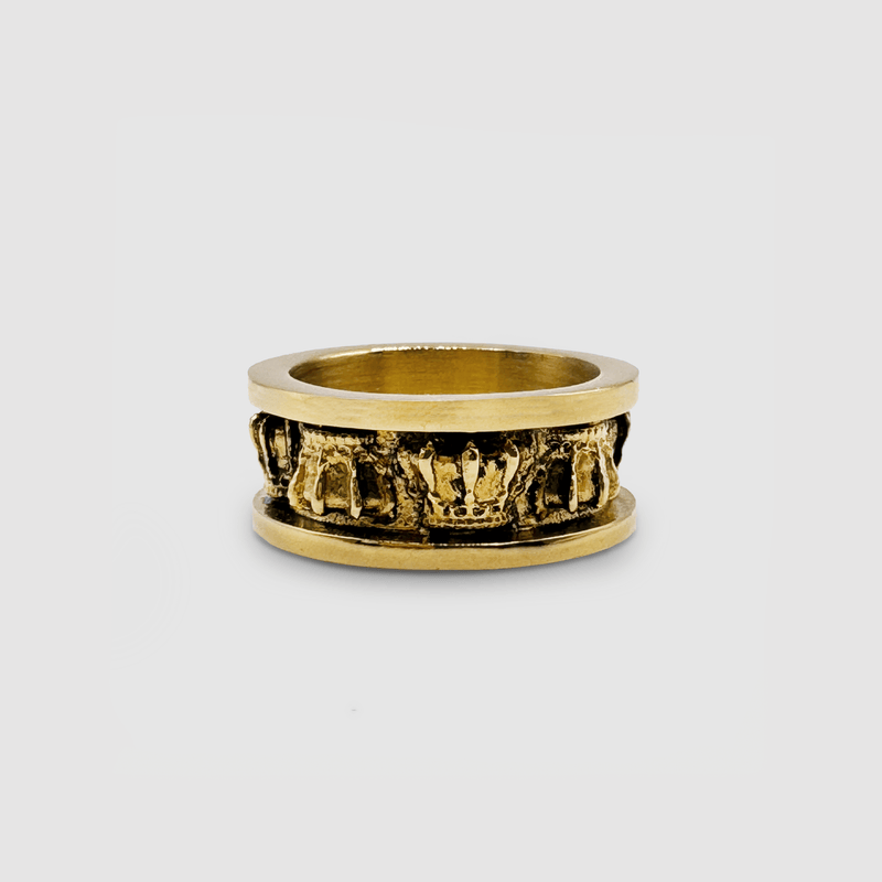 Anello fascia corona (oro)