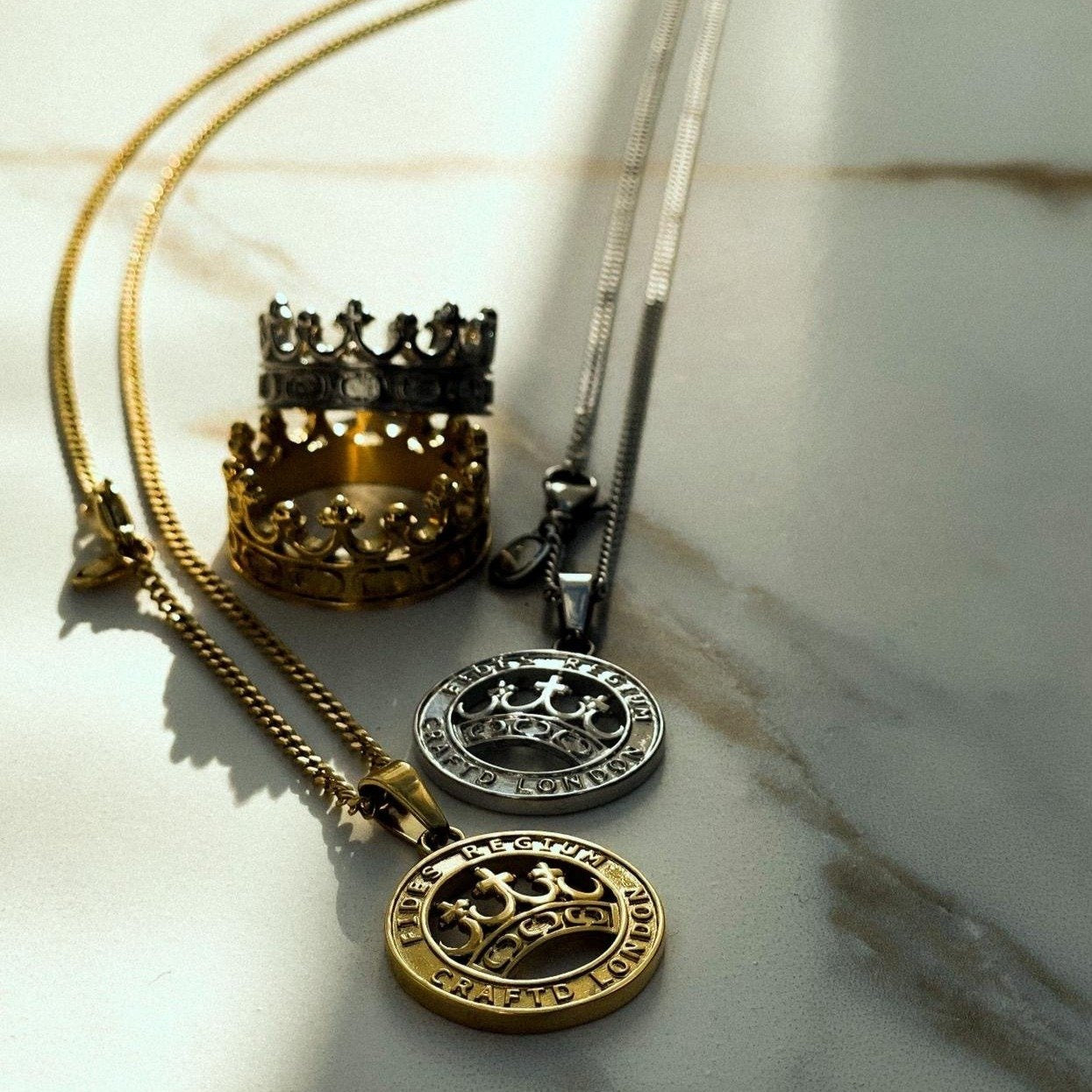 Crown Pendant (Gold)