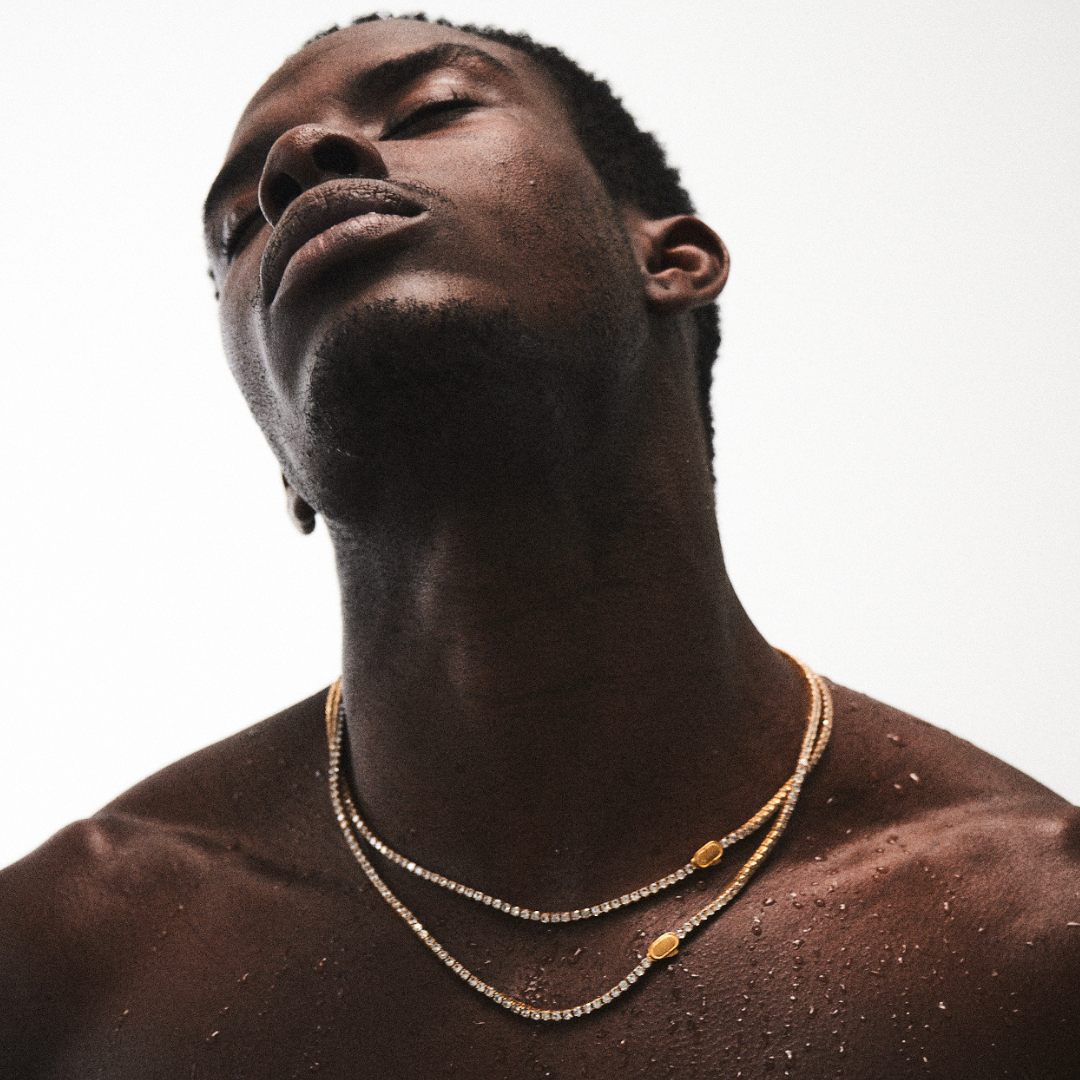 【CRAFTD London】日本未入荷 ★Tennis Chain Gold 3mm☆ Gold Tennis Chain Necklace 3mm | CRAFTD London