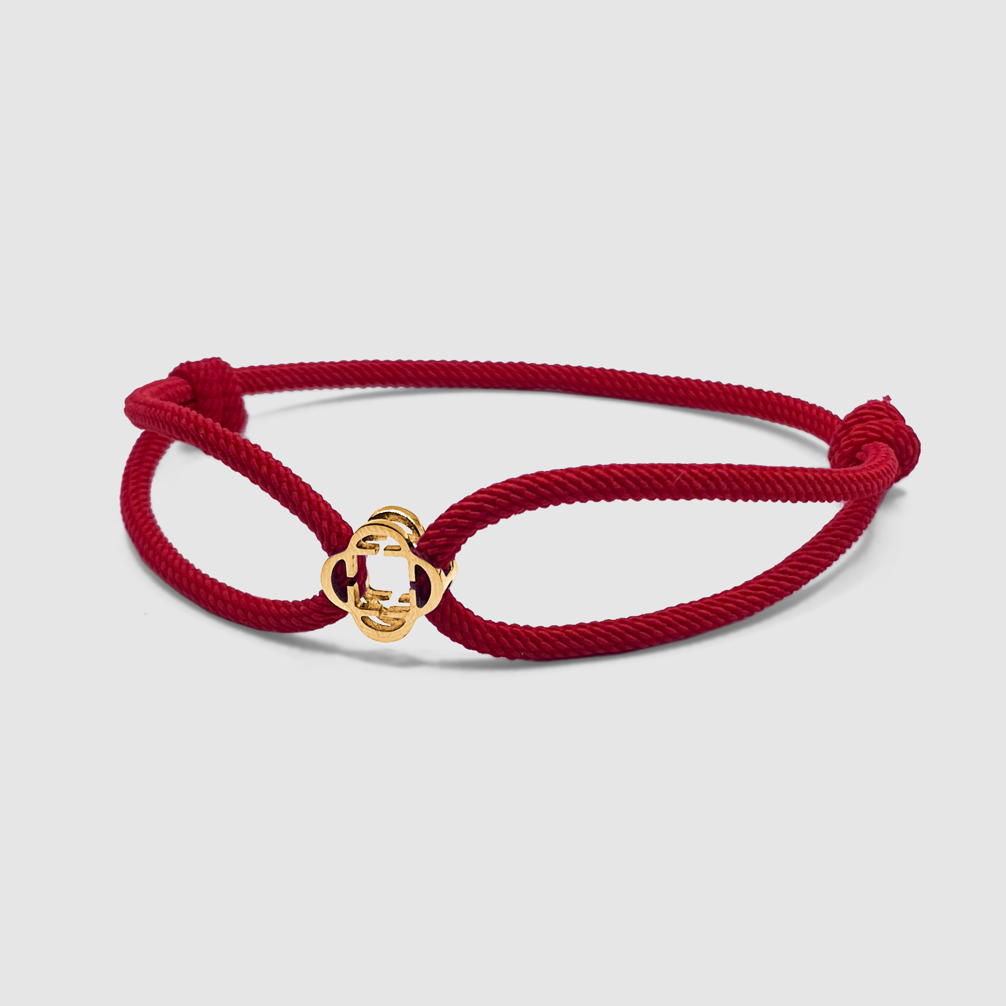 Bracelet Cordon Rouge (Or)