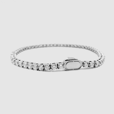 Bracelet Tennis (Argent) 3mm 