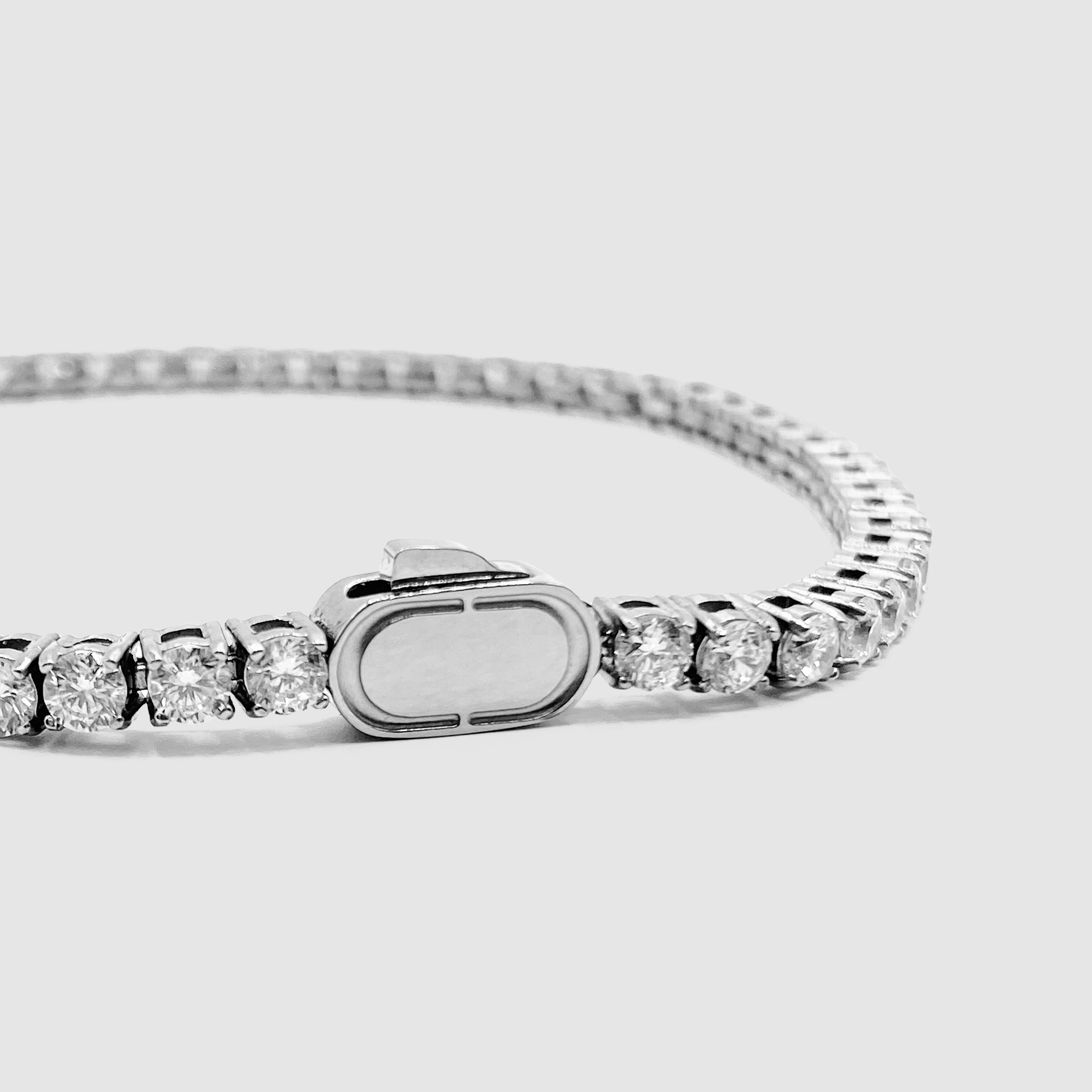 Bracelet Tennis (Argent) 3mm 