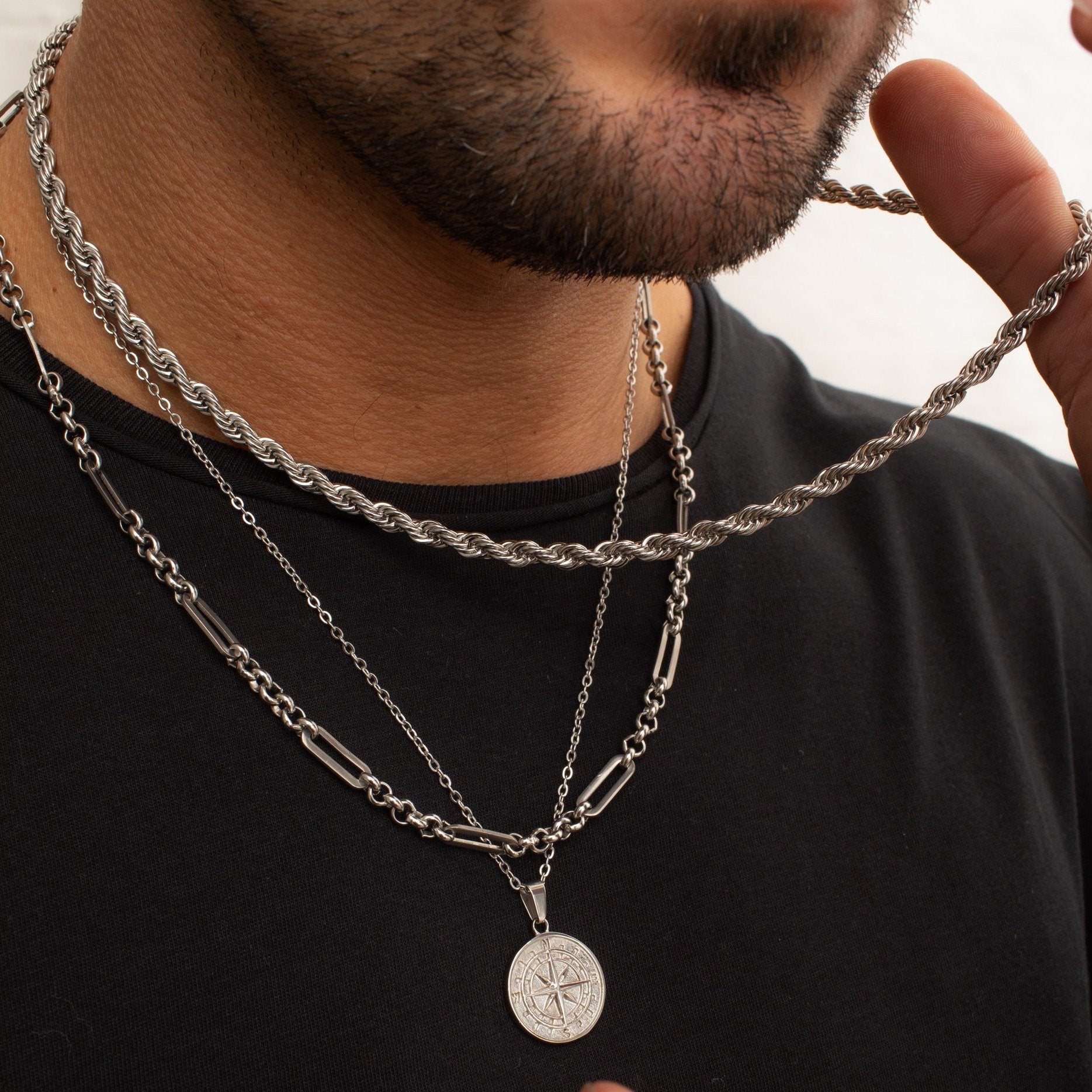 Silver Rope Chain (5mm) | CRAFTD UK
