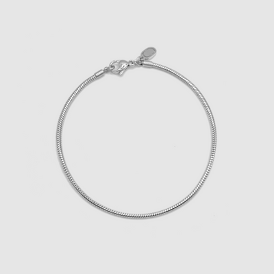 Bracelet Serpent (Argent) 2mm