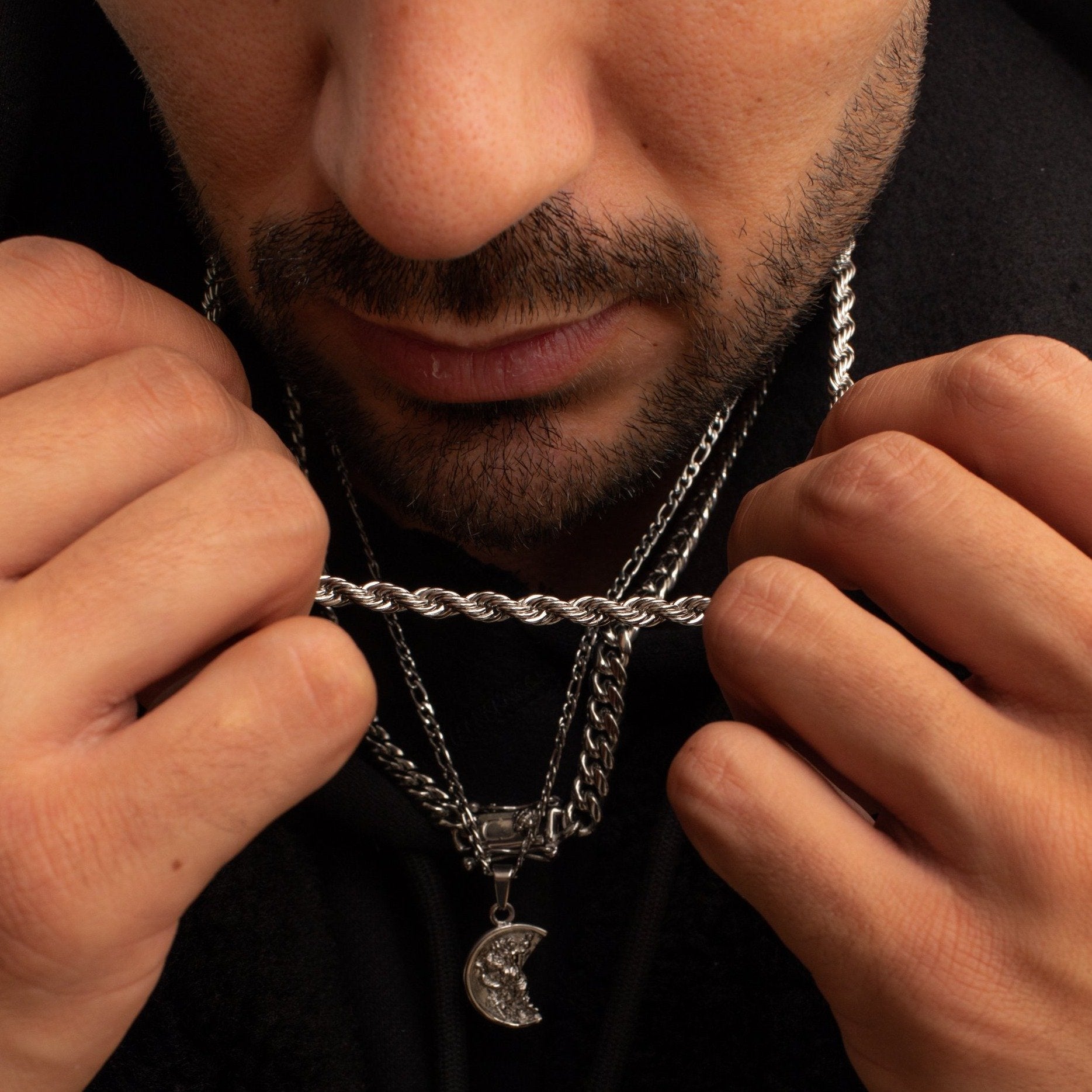 Silver Rope Chain (5mm) | CRAFTD UK