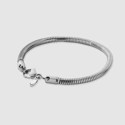 Bracelet Serpent (Argent) 4mm