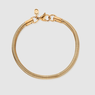 Snake Bracelet (Gold) 4mm