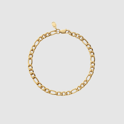 Figaro Bracelet (Gold) 5mm