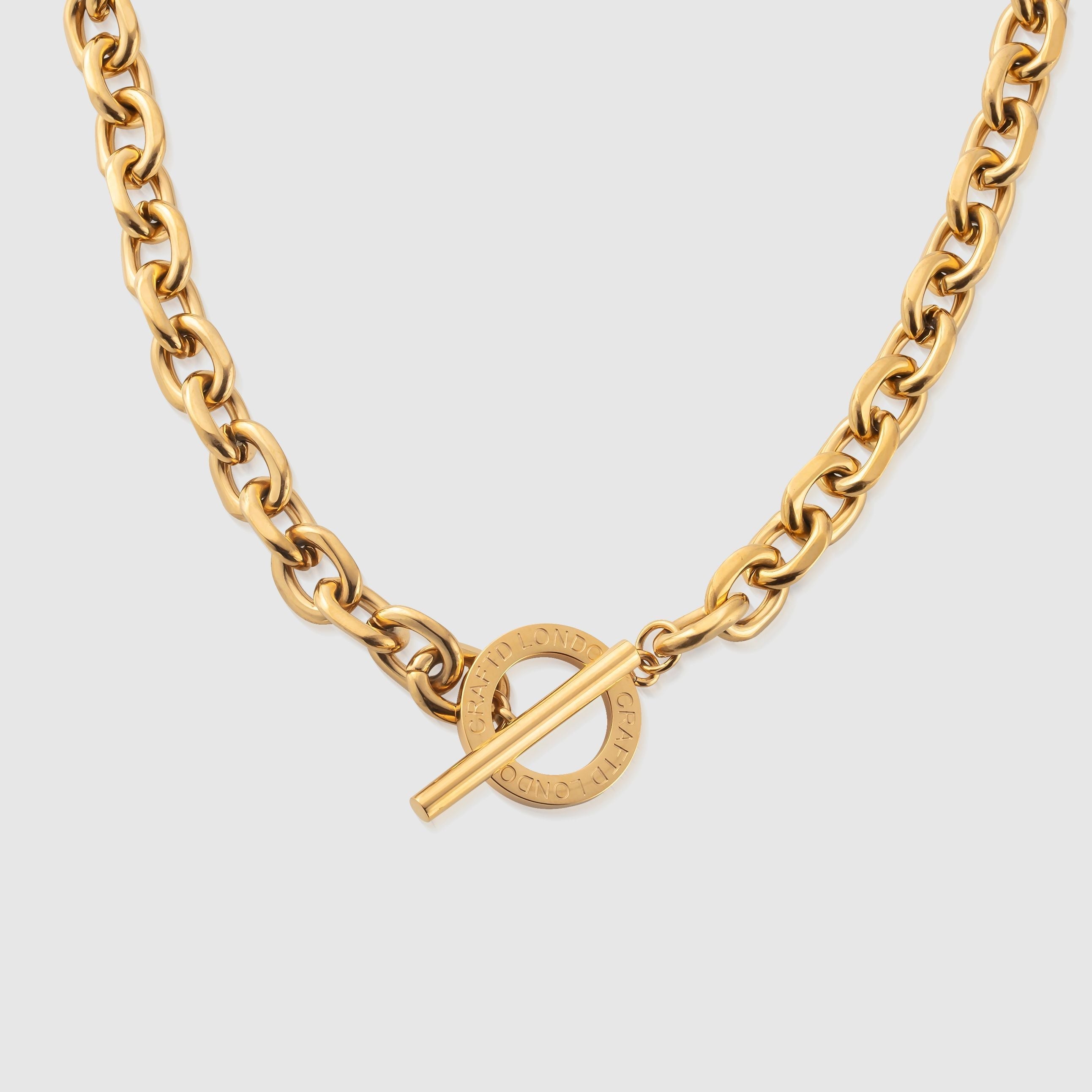 日本未入荷 CRAFTD London TOGGLE CHAIN Toggle Chain (Gold)