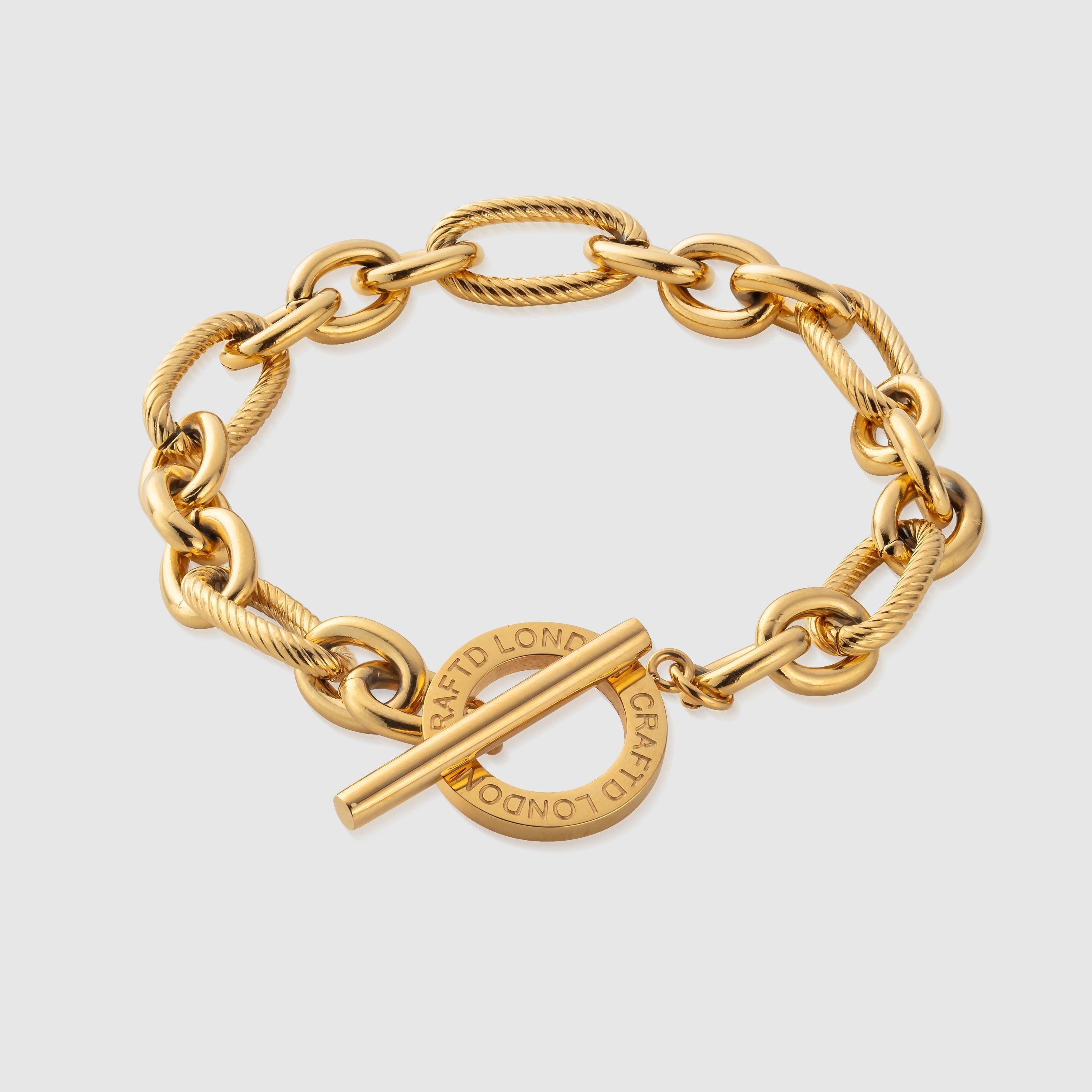Toggle Milan-Armband (Gold)
