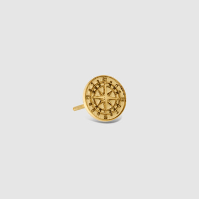 Compass Earring (Gold)