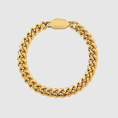 Cuban Bracelet (Gold) 8mm