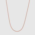 CRAFTD London ネックレス CONNELL CHAIN 2MM ROSE GOLD Connell Chain (Rose Gold) 2mm